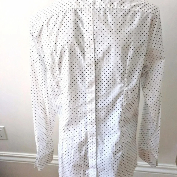 Dolce & Gabbana Shirt Mens Black White Dots Tuxedo Size 43 NEW with Tags - Picture 6 of 6